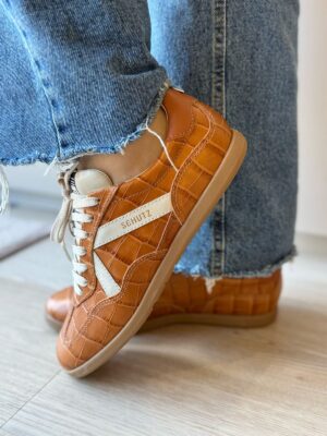 Tênis Croco Marrom - Schutz