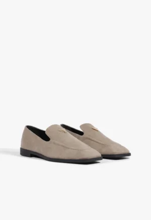 Loafer New Basics Camurça Bege