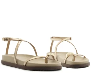 Papete Adorno Fechamento Dourada