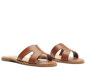 Rasteira Anacapri New Tira H Marrom Multimaterial