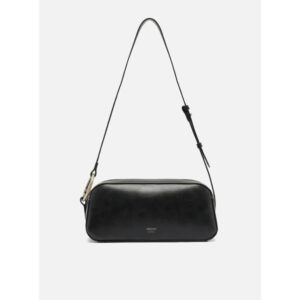 Bolsa Baguete Tiracolo Preta Pequena Arezzo