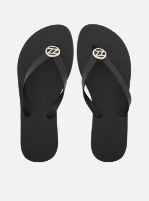 Chinelo Preto Essential Metal ZZ  Brizza Arezzo