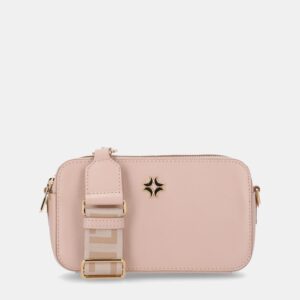 Bolsa Luz da Lua Tiracolo Pequena New Ridge Bege